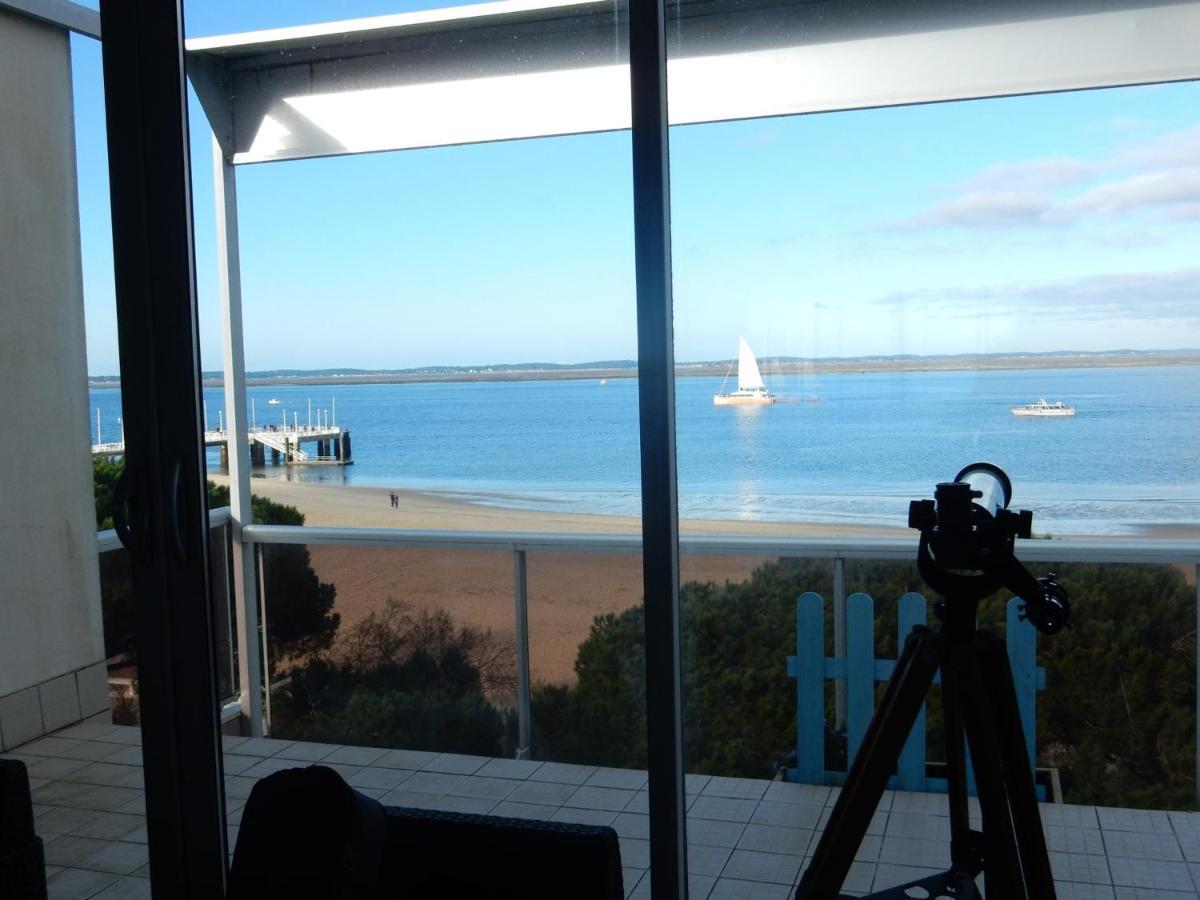 Appartement T3 Au Centre D'Arcachon Avec Vue Mer, Terrasse Et Parking Securise - Fr-1-374-74 Eksteriør bilde