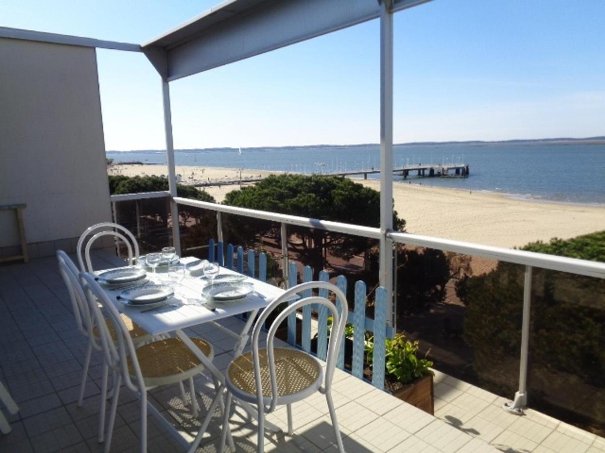 Appartement T3 Au Centre D'Arcachon Avec Vue Mer, Terrasse Et Parking Securise - Fr-1-374-74 Eksteriør bilde